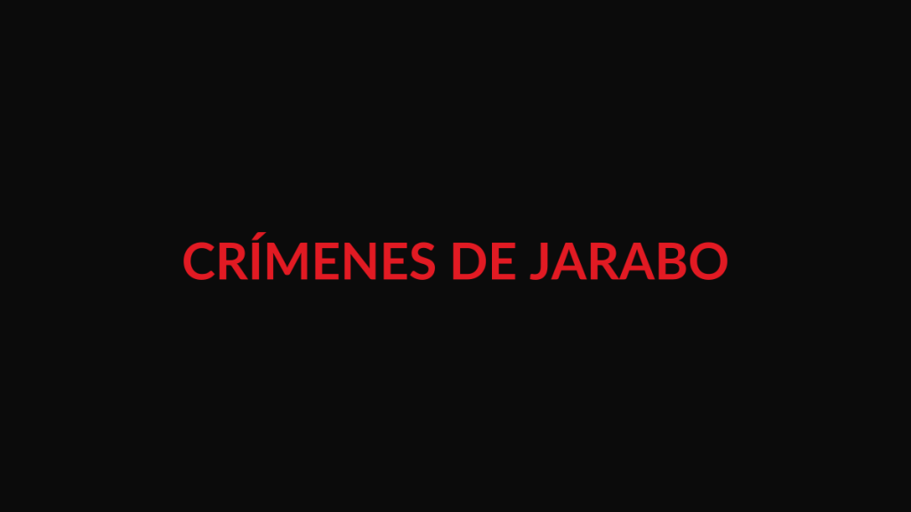 Composición editorial no documental sobre los crímenes de José María Jarabo