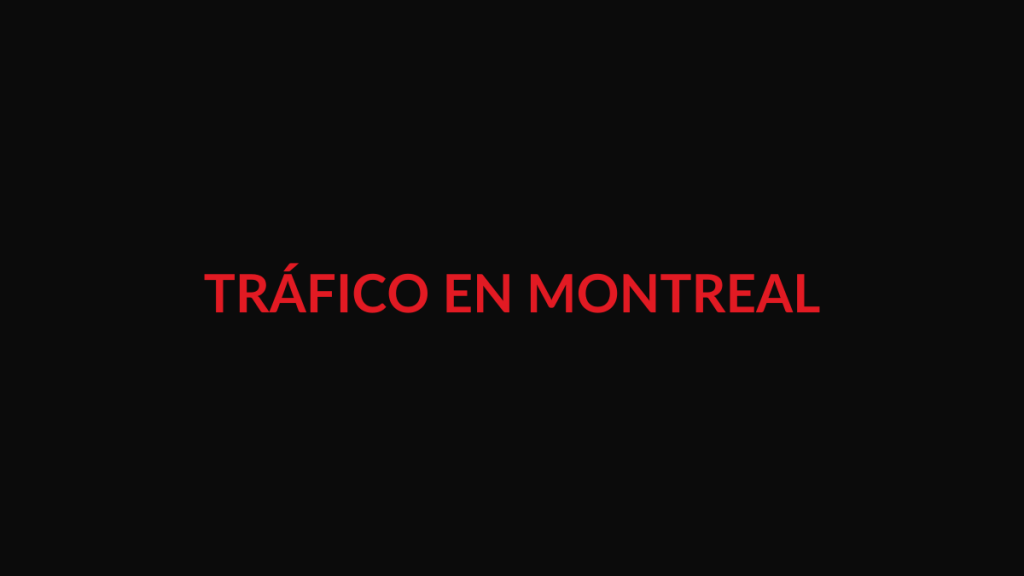 Composición editorial no documental sobre una trama de tráfico de droga en el aeropuerto de Montreal