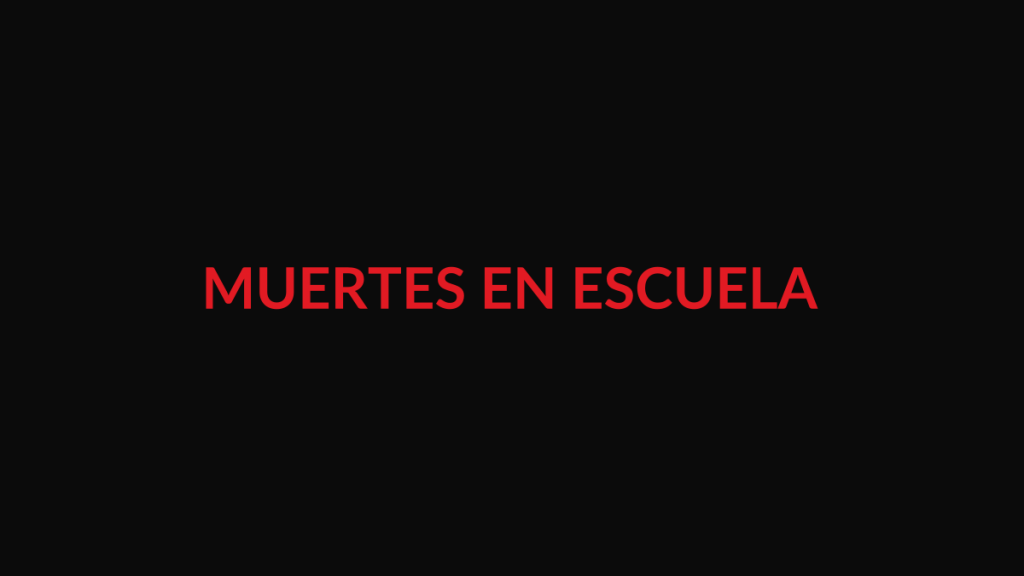 Composición editorial no documental sobre dos muertes en una escuela cerca de Berlín