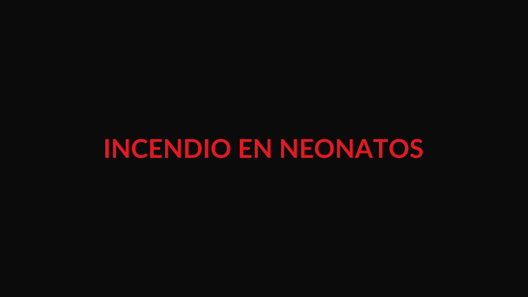Composición editorial no documental sobre el incendio en una UCI neonatal de Islamabad