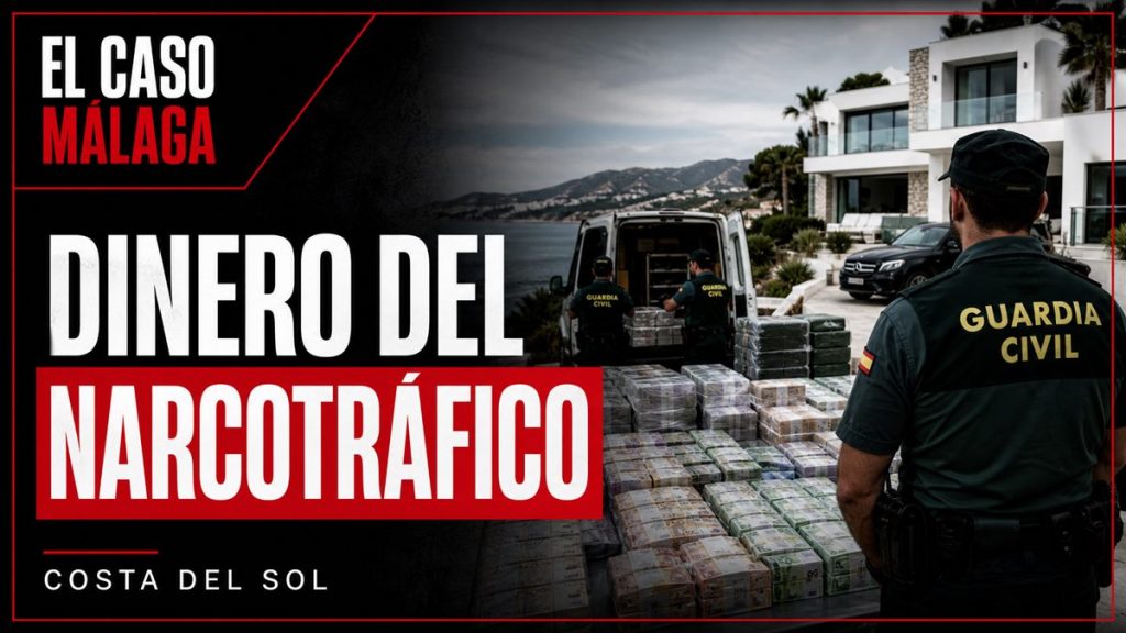 Portada editorial de El Caso Málaga sobre Dinero del narcotráfico