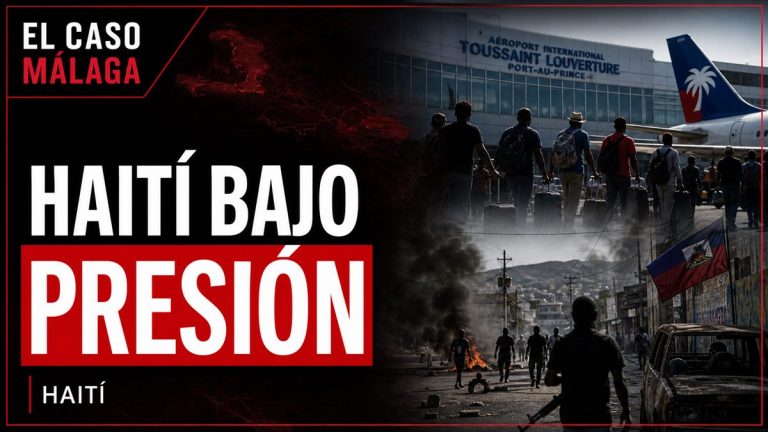 Portada editorial de El Caso Málaga sobre Haití bajo presión