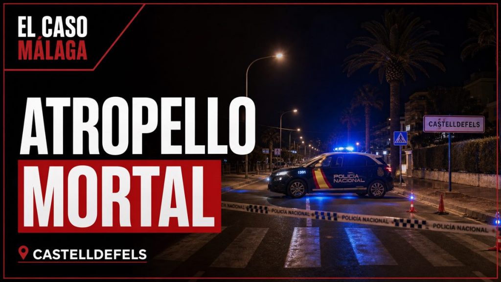 Portada de El Caso Málaga sobre un atropello mortal en Castelldefels