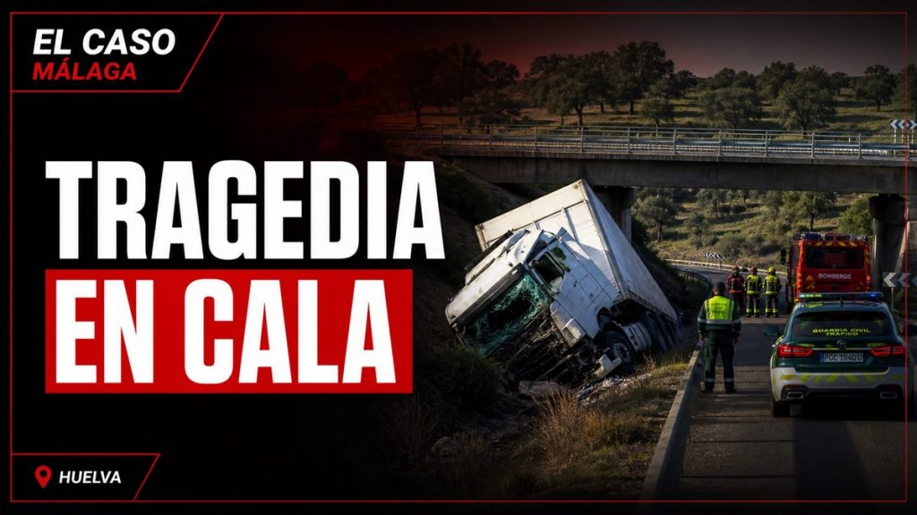 Portada de El Caso Málaga sobre una tragedia en Cala, Huelva