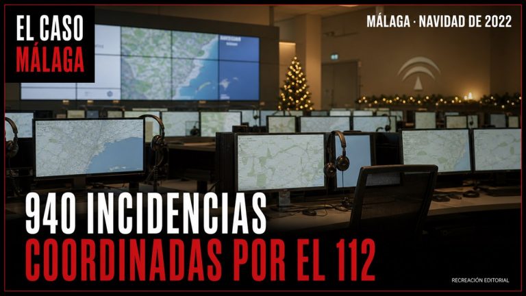 Recreación editorial: 940 INCIDENCIAS COORDINADAS POR EL 112