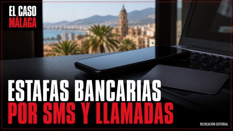 Recreación editorial: ESTAFAS BANCARIAS POR SMS Y LLAMADAS