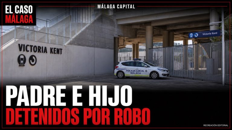 Recreación editorial: PADRE E HIJO DETENIDOS POR ROBO