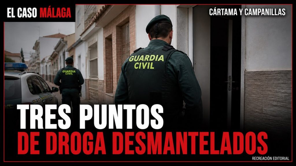 Recreación editorial: TRES PUNTOS DE DROGA DESMANTELADOS