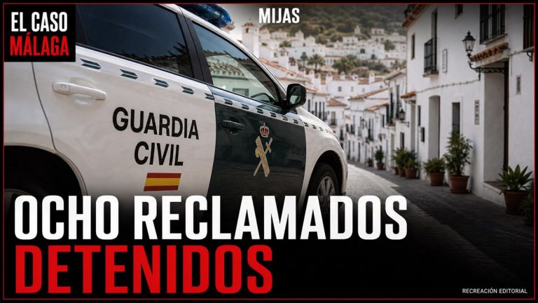 Recreación editorial: OCHO RECLAMADOS DETENIDOS