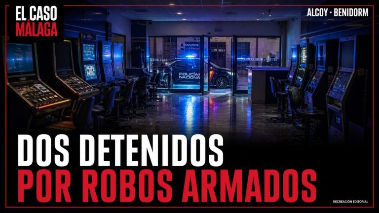Recreación editorial: DOS DETENIDOS POR ROBOS ARMADOS