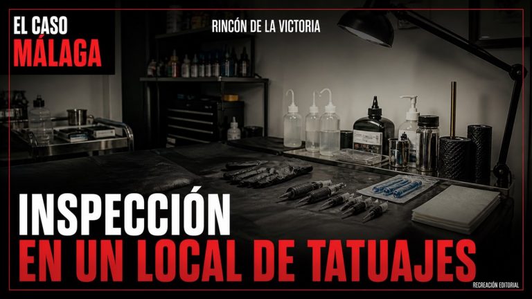 Recreación editorial: INSPECCIÓN EN UN LOCAL DE TATUAJES