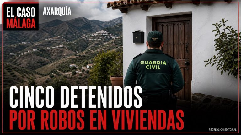 Recreación editorial: CINCO DETENIDOS POR ROBOS EN VIVIENDAS