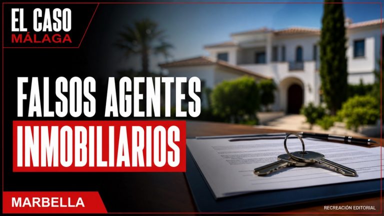 Recreación editorial: FALSOS AGENTES INMOBILIARIOS. MARBELLA.