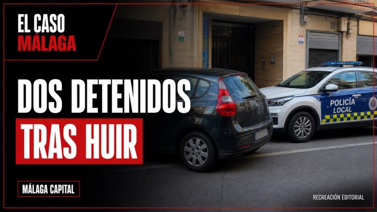 Recreación editorial: DOS DETENIDOS TRAS HUIR. MÁLAGA CAPITAL.