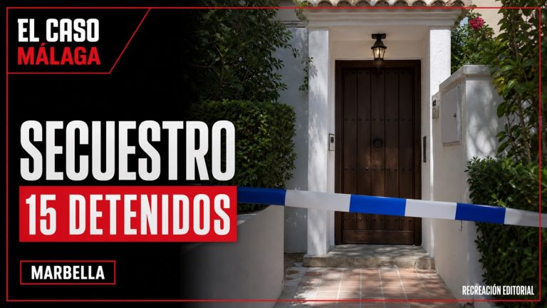 Recreación editorial: SECUESTRO 15 DETENIDOS. MARBELLA.