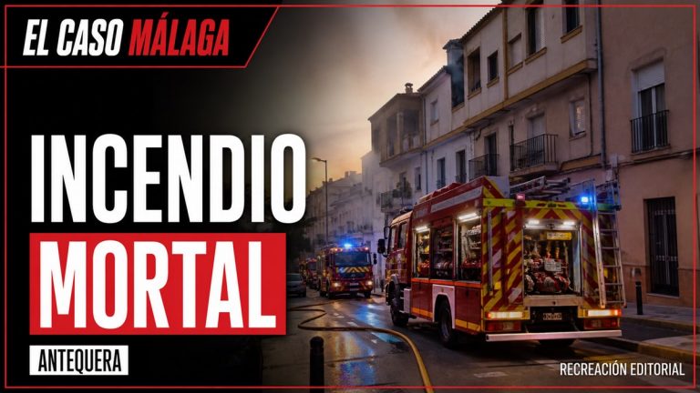 Recreación editorial: INCENDIO MORTAL. ANTEQUERA.