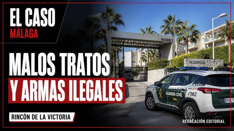Recreación editorial: MALOS TRATOS Y ARMAS ILEGALES. RINCÓN DE LA VICTORIA.