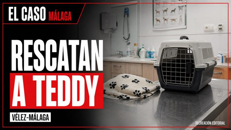 Recreación editorial: RESCATAN A TEDDY. VÉLEZ-MÁLAGA.