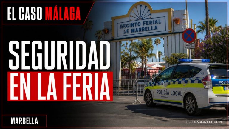 Recreación editorial: SEGURIDAD EN LA FERIA. MARBELLA.