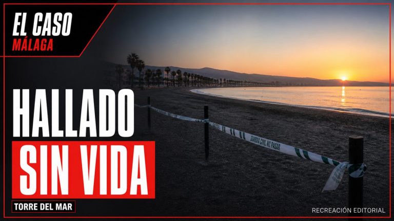 Recreación editorial: HALLADO SIN VIDA. TORRE DEL MAR.