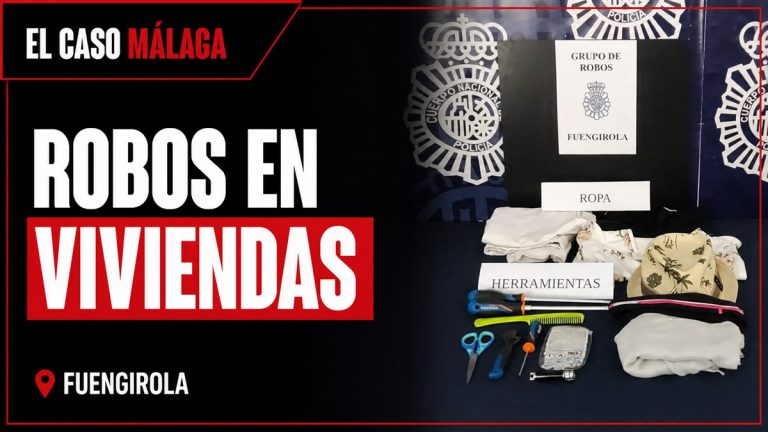 Portada basada en la fotografía de la noticia: La Policía Nacional detiene en Fuengirola a dos integrantes de una de las redes criminales más activas en robos en domicilios