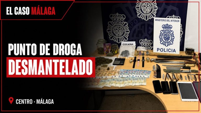 Portada basada en la fotografía de la noticia: La Policía Nacional detiene en Málaga a una pareja que distribuía cocaína, hachís y marihuana al menudeo en su vivienda