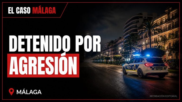 Recreación editorial: LA POLICÍA LOCAL DE MÁLAGA DETIENE A UN INDIVIDUO QUE AGREDIÓ Y DEJÓ INCONSCIENTE A UN HOMBRE DE 67 AÑOS CON EL QUE SE CRUZÓ PORQUE ESTABA ENFADADO