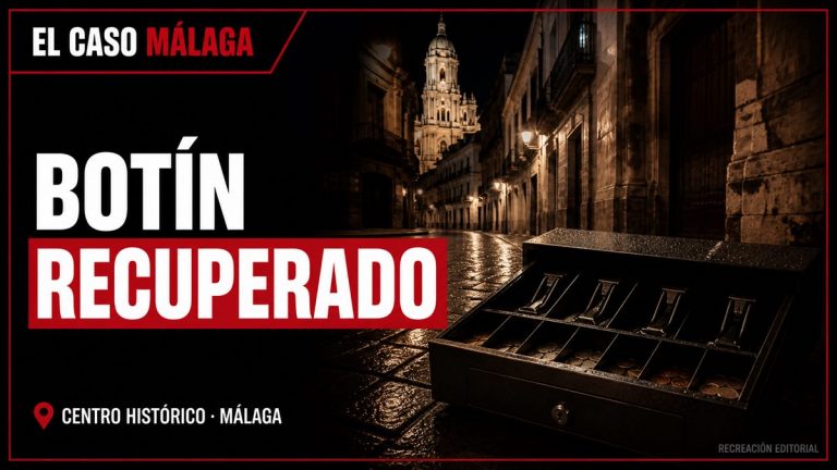 Recreación editorial: LA POLICÍA LOCAL DE MÁLAGA DETIENE A UN INDIVIDUO COMO PRESUNTO AUTOR DEL ROBO DEL CAJÓN DE LA CAJA REGISTRADORA DE UN ESTABLECIMIENTO