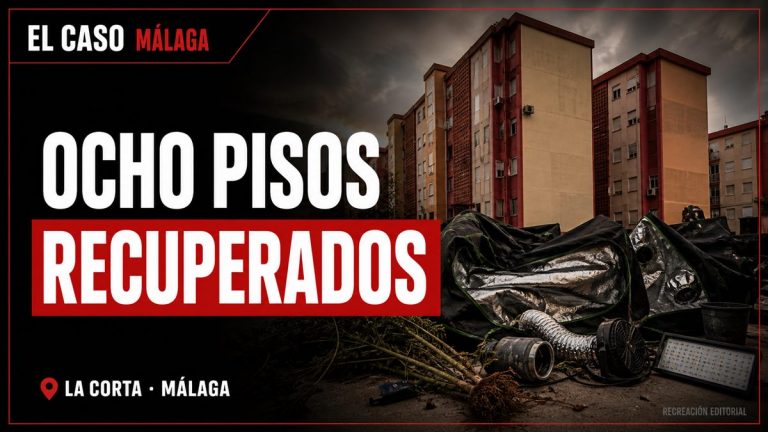 Recreación editorial: ‘Operación Reconquista’: la Policía Nacional recupera en Málaga ocho pisos VPO utilizados para el cultivo intensivo de marihuana 