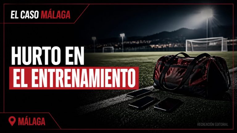 Recreación editorial: LA POLICÍA LOCAL DE MÁLAGA DETIENE A UN INDIVIDUO QUE APROVECHÓ UN ENTRENO DE FÚTBOL FEMENINO PARA HURTAR LOS MÓVILES A TRES JUGADORAS Y LA CARTERA AL ENTRENADOR