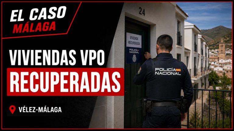 Recreación editorial para la noticia: VIDEO – La Policía Nacional recupera una docena de viviendas VPO utilizadas en Vélez-Málaga