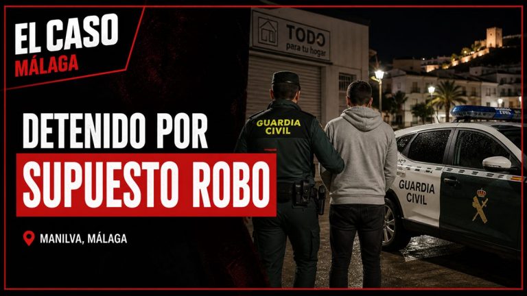 Recreación editorial para la noticia: La Guardia Civil detiene a un individuo por el supuesto robo en un establecimientos de Manilva