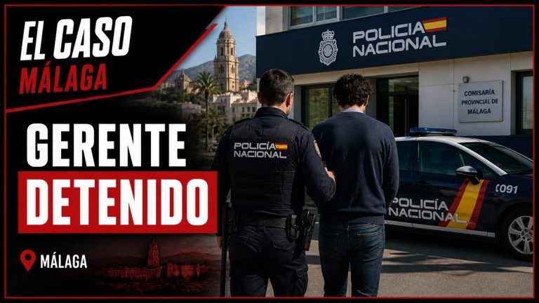 Recreación editorial para la noticia: La Policía Nacional detiene a un hombre que aprovechaba su posición como gerente en una empresa de telefonía para cometer estafas y blanqueo de capitales 