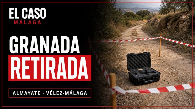 Recreación editorial para la noticia: Los TEDAX de la Policía Nacional se movilizan para retirar una granada de un paraje rural en Vélez-Málaga