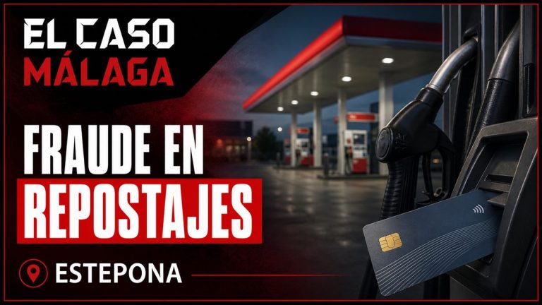 Recreación editorial para la noticia: La Policía Nacional detiene a un exempleado de una empresa que, una vez desvinculado de la misma, usó fraudulentamente una tarjeta de repostaje durante dos años