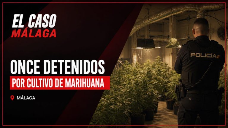 Portada editorial de El Caso Málaga para «VIDEO – Once detenidos tras caer organización que había construido zulos en viviendas para cultivar marihuana»