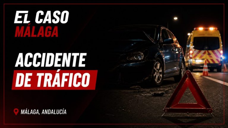 Portada editorial de El Caso Málaga para «Muere un hombre y otro resulta herido en un accidente de tráfico»