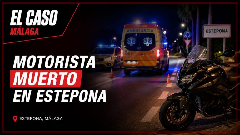Portada editorial de El Caso Málaga para «Motorista muerto en Estepona; otro herido»