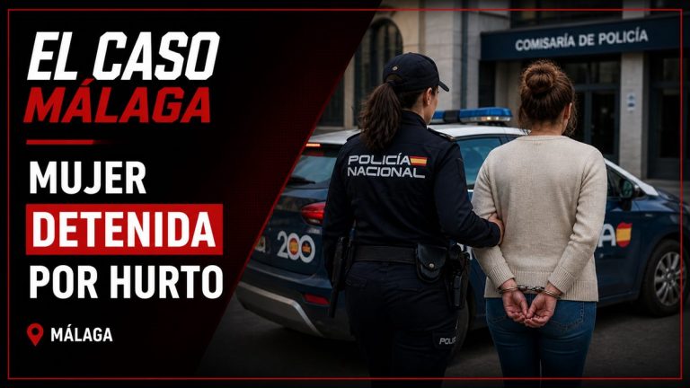 Portada editorial de El Caso Málaga para «La Policía Nacional detiene a una mujer que siguió a una anciana desde el banco hasta su domicilio sustrayéndole al descuido en el interior del ascensor 3.000€»