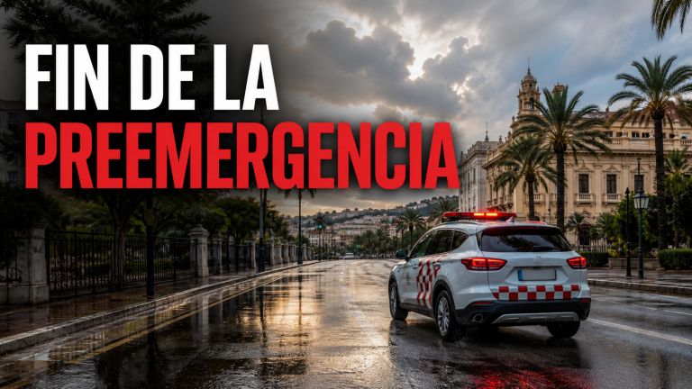 Desactivada la preemergencia por inundaciones en Málaga sin incidencias destacadas