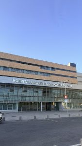Hospital Universitario Costa del Sol, donde fueron trasladados los trabajadores heridos en Casares