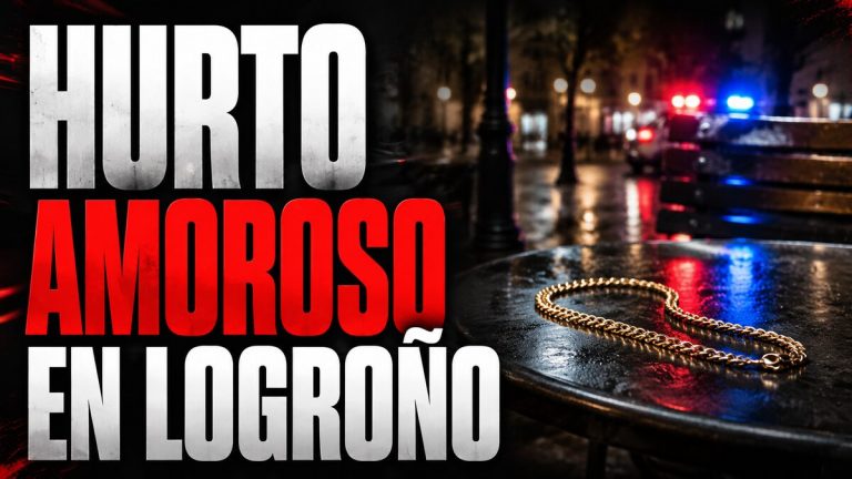 Composición gráfica sobre un hurto amoroso en Logroño