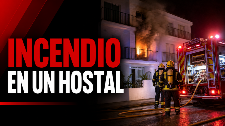 Detenido por provocar un incendio en una habitación de un hostal de Torremolinos