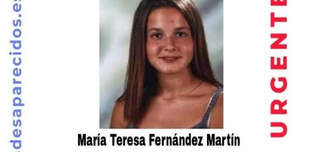 Fotografía real de María Teresa Fernández Martín, desaparecida en Motril