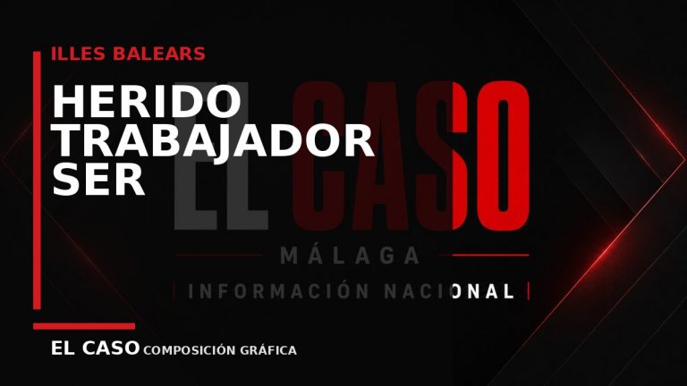 Composición gráfica editorial de El Caso Málaga sobre Herido un trabajador al ser golpeado por un camión en un aparcamiento de Palma