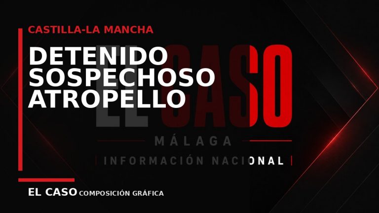 Composición gráfica editorial de El Caso Málaga sobre Detenido el sospechoso de un atropello con fuga en Malagón