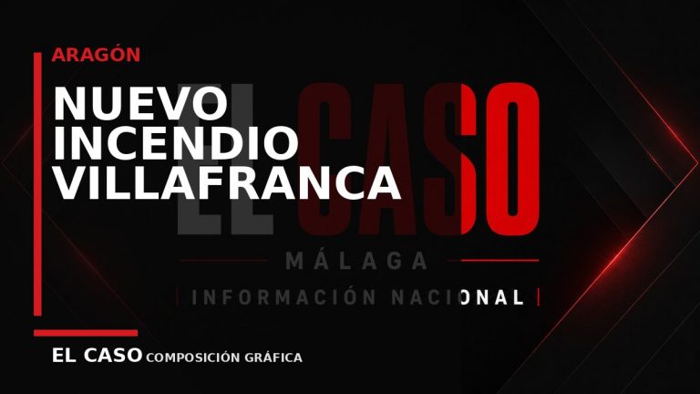 Composición gráfica editorial de El Caso Málaga sobre Un nuevo incendio en Villafranca de Ebro obliga a cortar otra vez la AP-2