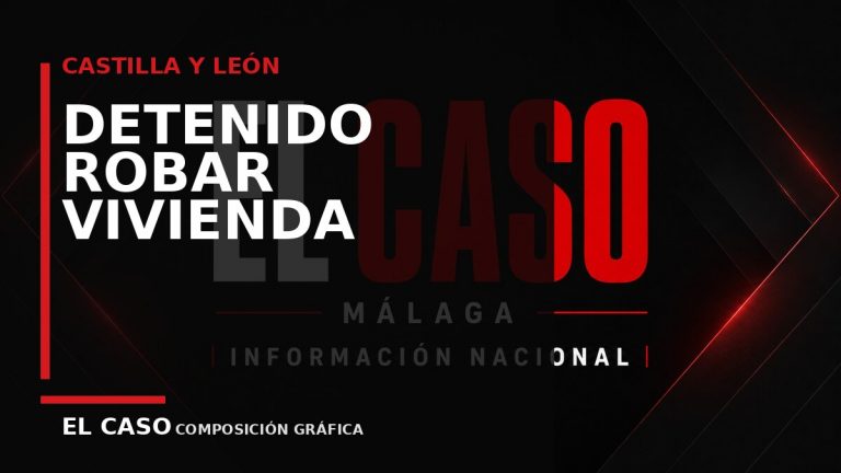Composición gráfica editorial de El Caso Málaga sobre Detenido por robar en una vivienda de Salamanca tras saltar un muro y forzar el portón