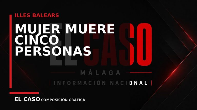 Composición gráfica editorial de El Caso Málaga sobre Una mujer muere y cinco personas, incluida una bebé, resultan heridas en un accidente en Menorca