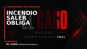 Composición gráfica editorial de El Caso Málaga sobre El incendio de El Saler obliga a evacuar el pueblo y los campings y afecta a unas 48 hectáreas